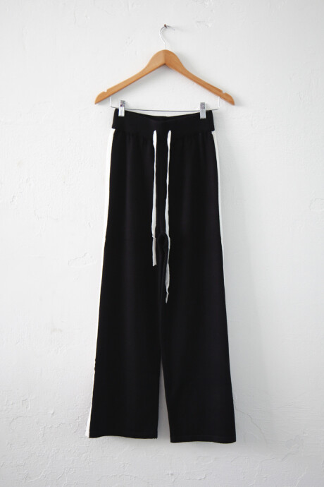 PANTALON TEJIDO GAME NEGRO