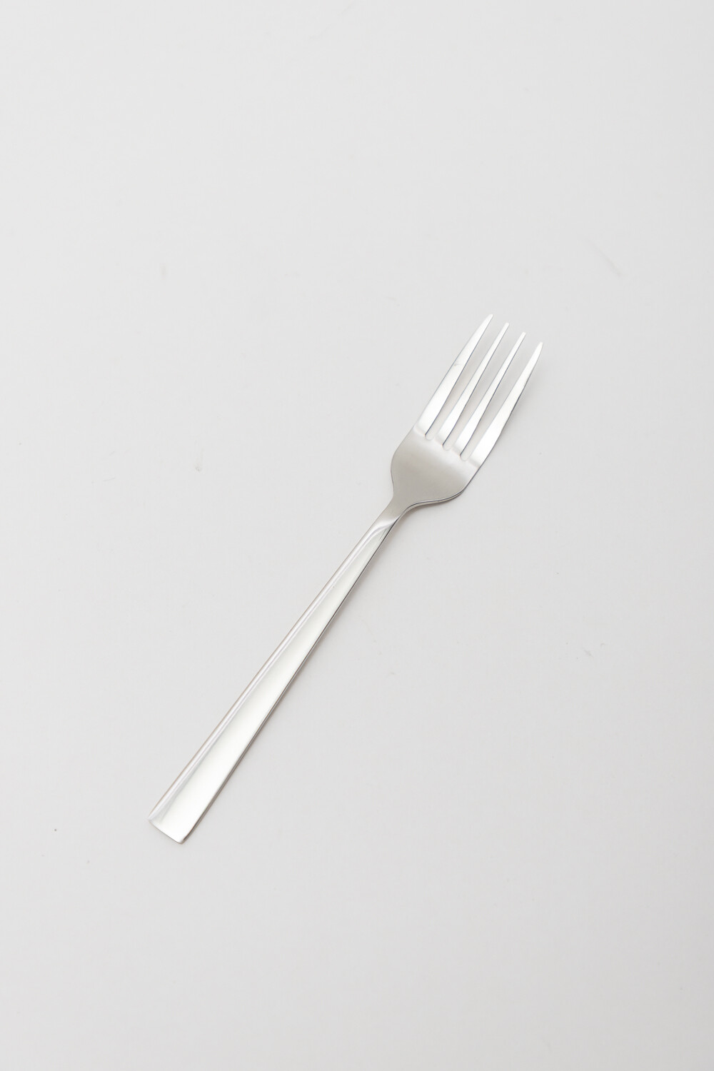 Tenedor Asher De Postre Set 4 Un. Plateado Brillante Color Unico