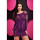 Vestido Mini Long Sleeve Lapdance Violeta