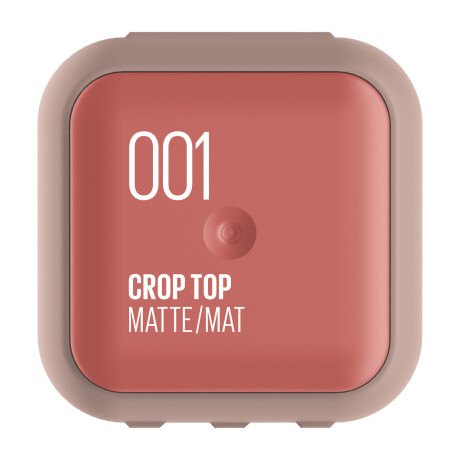 Labial Maybelline Slip On Serum Lipstick Mate N°001 Crop Top Labial Maybelline Slip On Serum Lipstick Mate N°001 Crop Top
