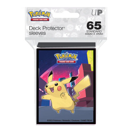 Protectores para cartas Pokemon: Pikachu - Gallery Series Shimmering Skyline (65ct.) Protectores para cartas Pokemon: Pikachu - Gallery Series Shimmering Skyline (65ct.)