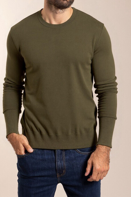 SWEATER MOSAR Oliva