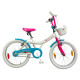 Bicicleta Baccio Mystic Sweet rodado 20 BLANCO/TURQUESA
