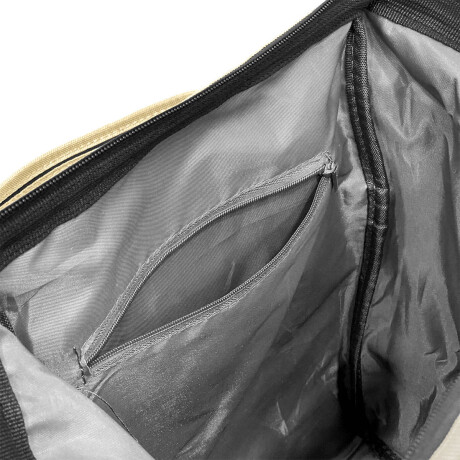 Mochila Cartera Everlast Bolso Dama Urbana Antirrobo Crema