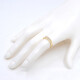 Anillo En Oro 18K, Brillantes Redondos Y Brillantes Baguette Anillo En Oro 18K, Brillantes Redondos Y Brillantes Baguette