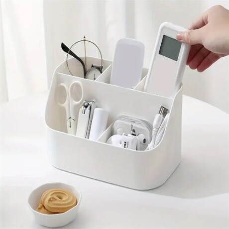 Organizador para útiles 10*19*10cm Blanco