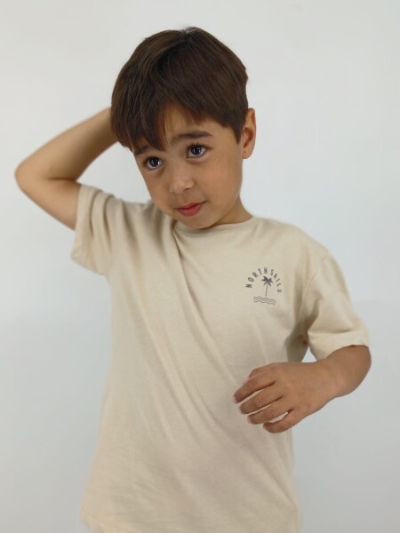 T-SHIRT N.SAILS 1220 BEIGE