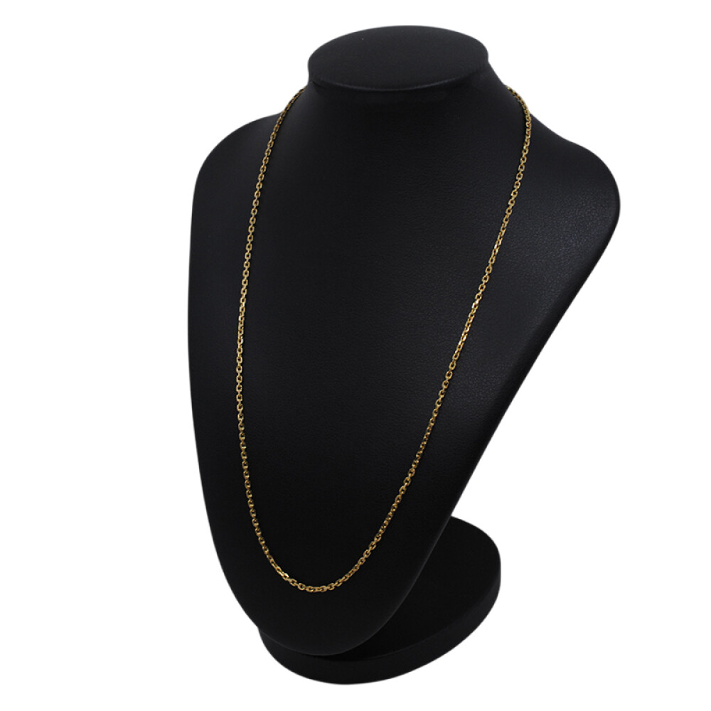Cadena forcet en oro 18k amarillo. Largo 48 cm Cadena forcet en oro 18k amarillo. Largo 48 cm
