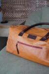 Weekender Bag Honey Red Zip