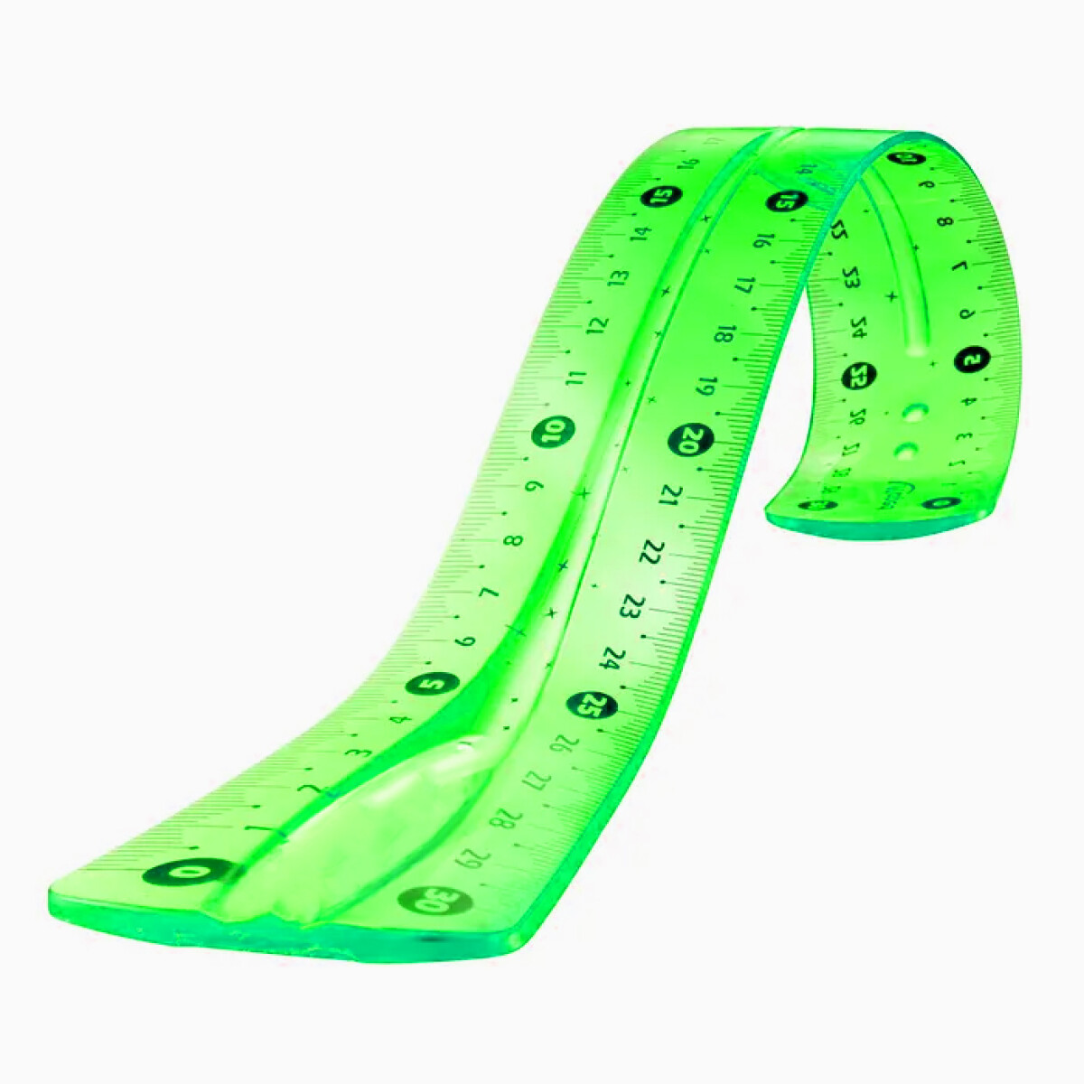 Regla Flex 30 cm - Verde 
