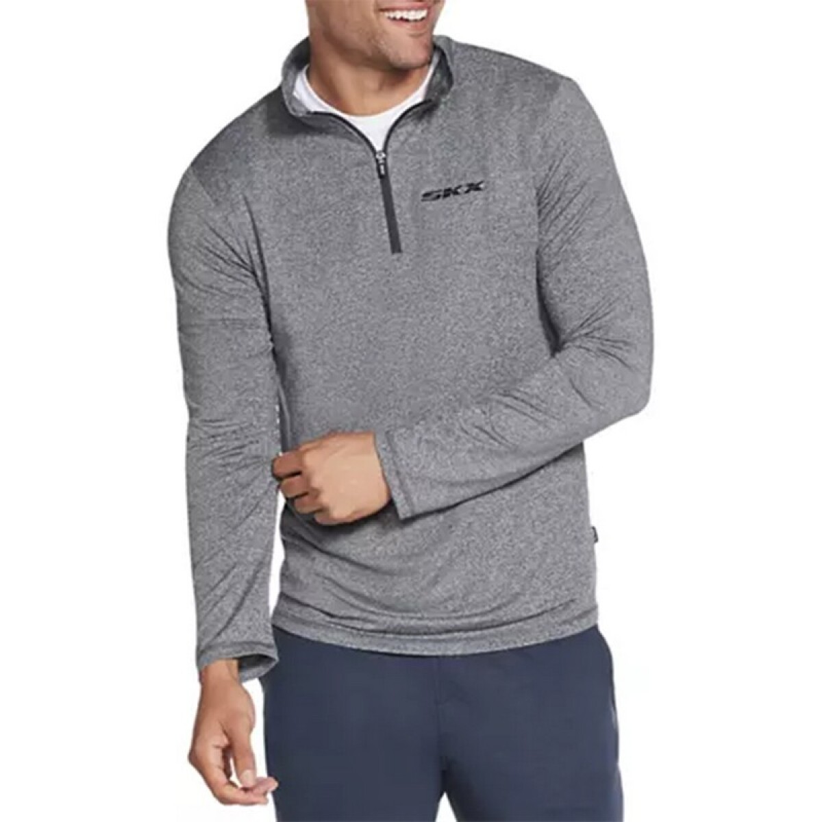 Buzo Skechers Skech-Air 1/4 ZIP - Negro 