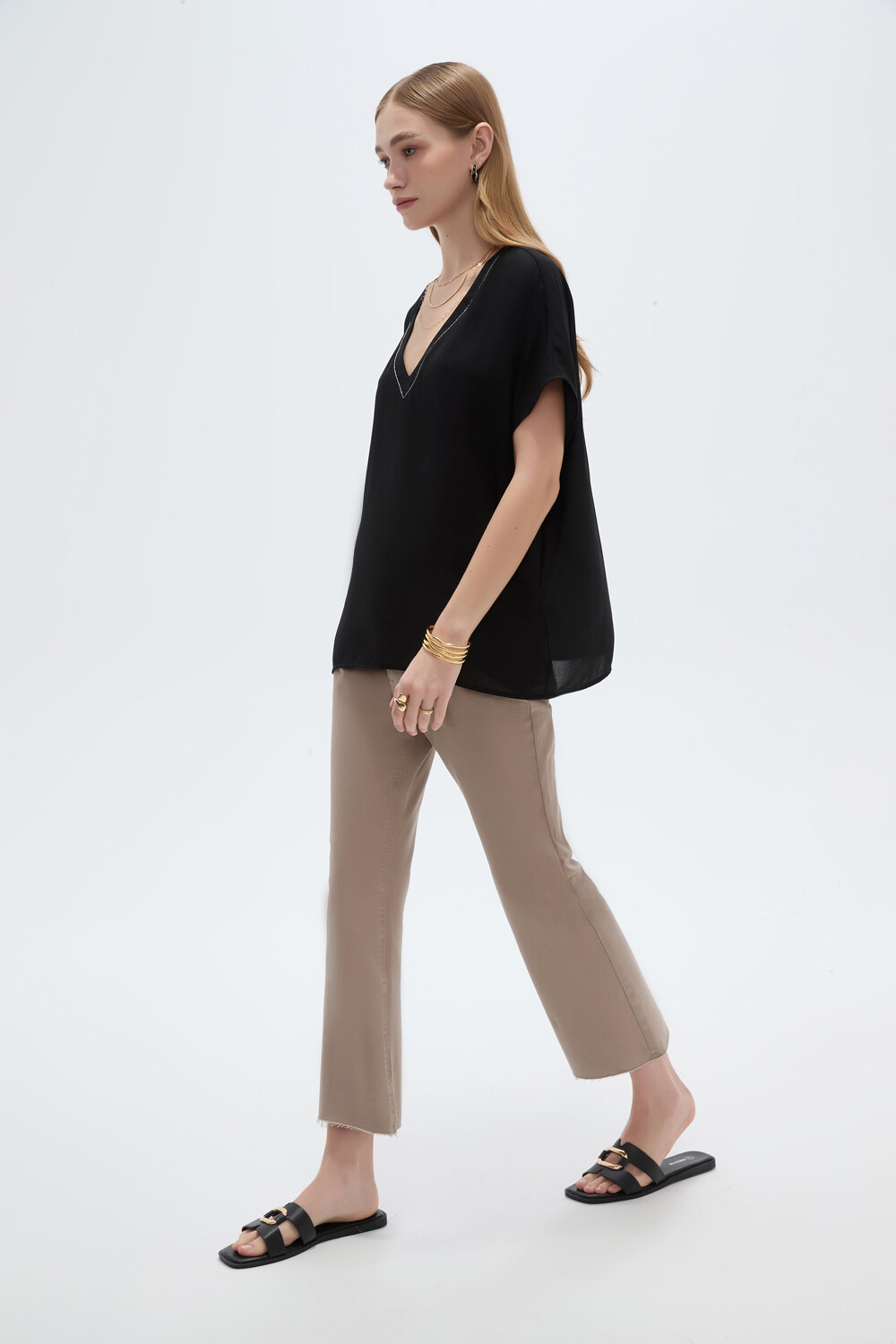 Blusa Poliaz Negro