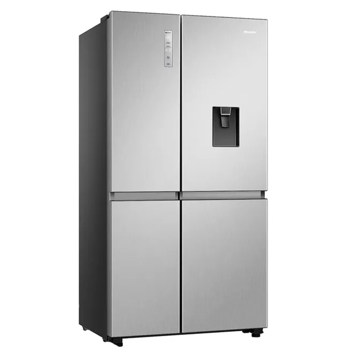 NEVERA SIDE BY SIDE HISENSE, 23 P.C., ECO INVERTER, DISPENSADOR DE AGUA 