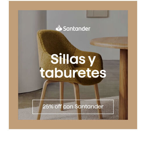 sillas y taburetes