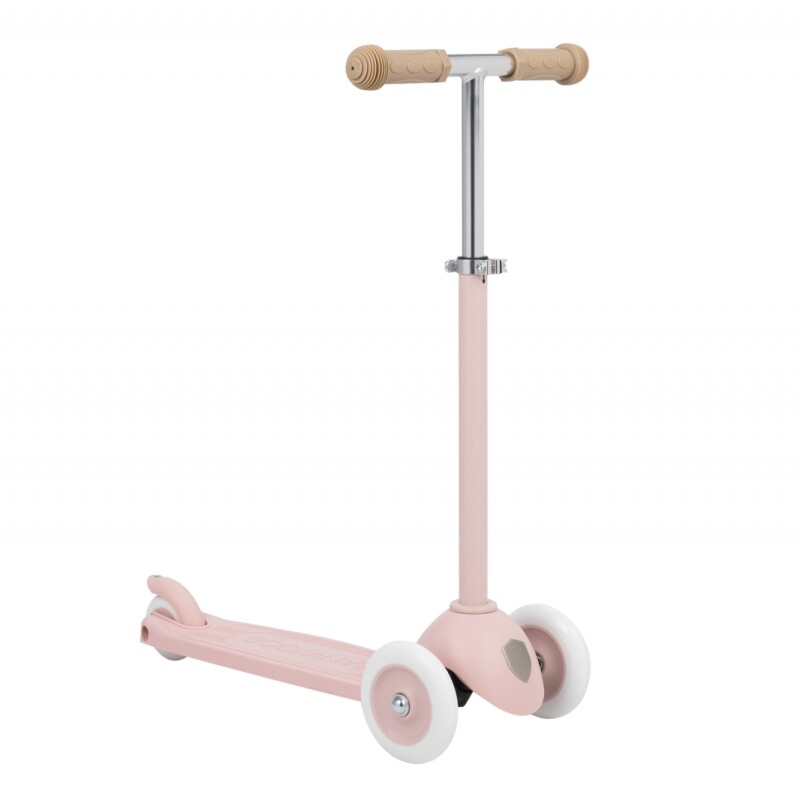 BW-ECO-SCOOTER Monopatín Eco De Tres Ruedas +3 Banwood - Faded Pink