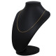 Cadena forcet en oro 18k amarillo. Largo 40 cm Cadena forcet en oro 18k amarillo. Largo 40 cm