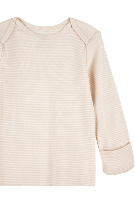 Pack dos bolsas de dormir de algodón, beige Pack dos bolsas de dormir de algodón, beige