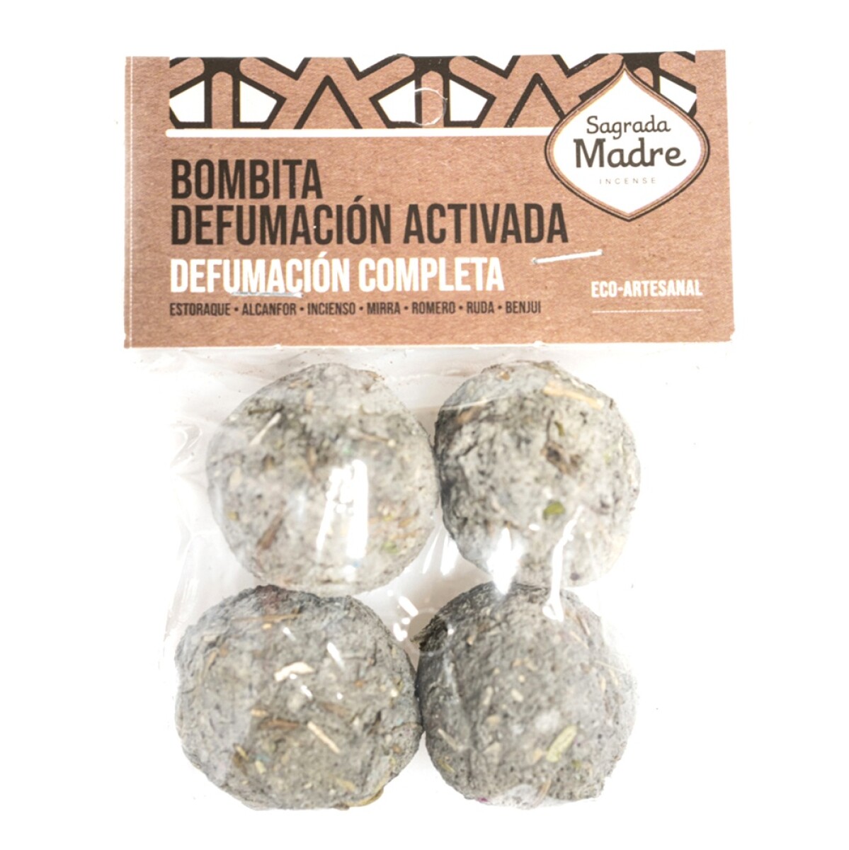 BOMBITAS EN BOLSITA SAGRADA MADRE X4 - Defumación Completa 