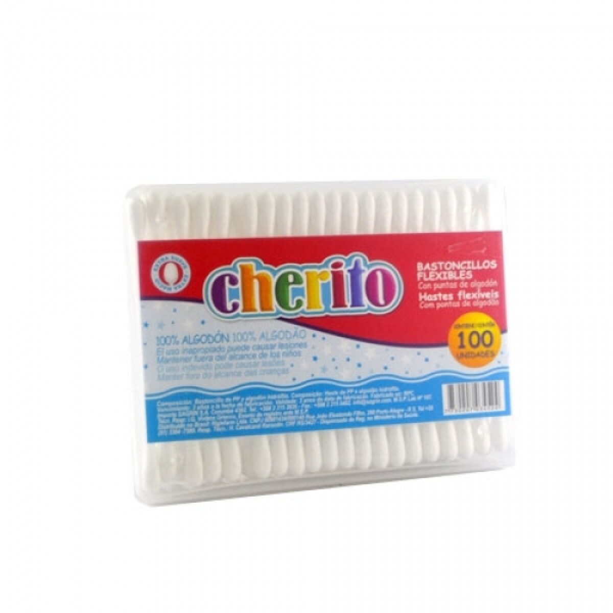 Cotonetes Cherito Caja x100 | Limpieza Precisa y Cuidadosa 
