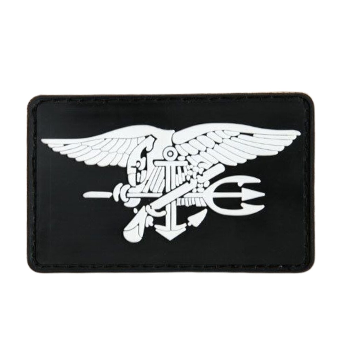 Parche en goma US Navy Seal Team - Negro 