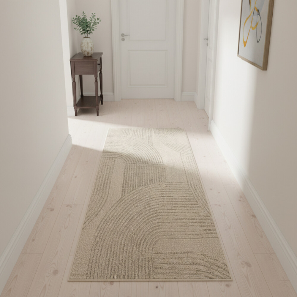 Alfombra de Interior Eco-Nature – Moldura | 0,57x1,80 Roat Beige