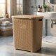 Canasto organizador para ropa 45lts MARRON CLARO