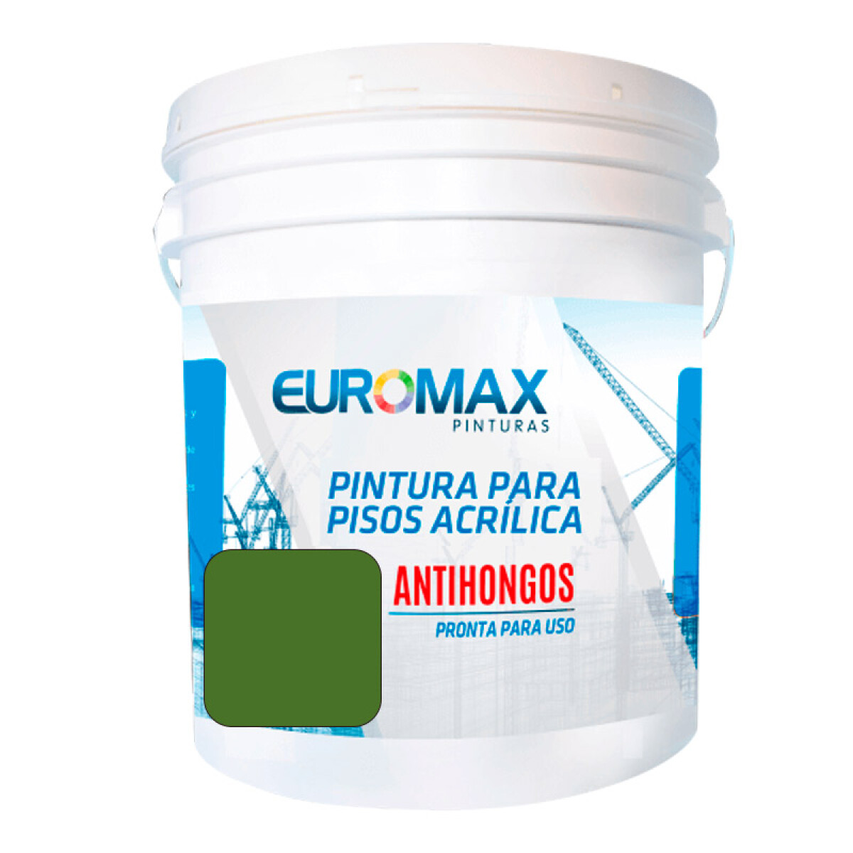 EUROMAX Pintura para pisos - Verde 