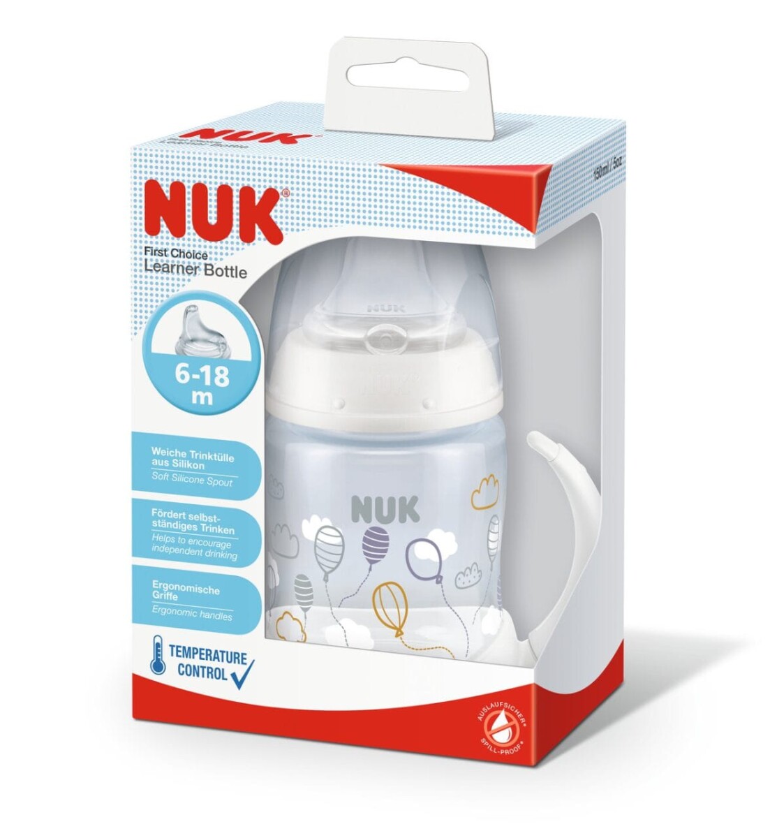 Vaso de Aprendizaje First Choice Blanco 150ml 