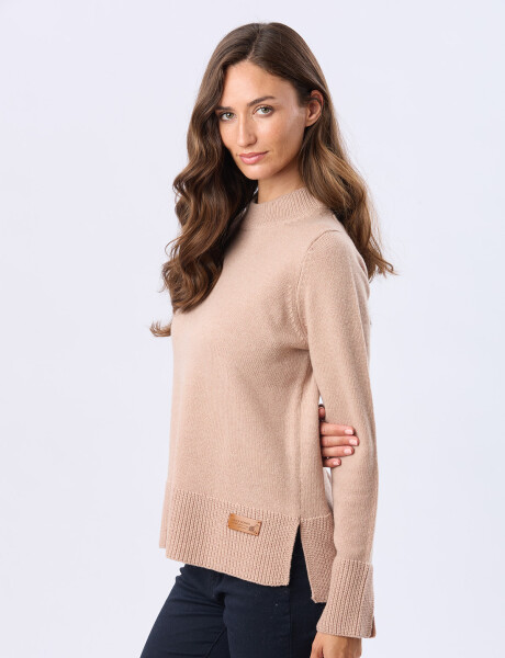 BUZO TEJIDO DE LANA Beige