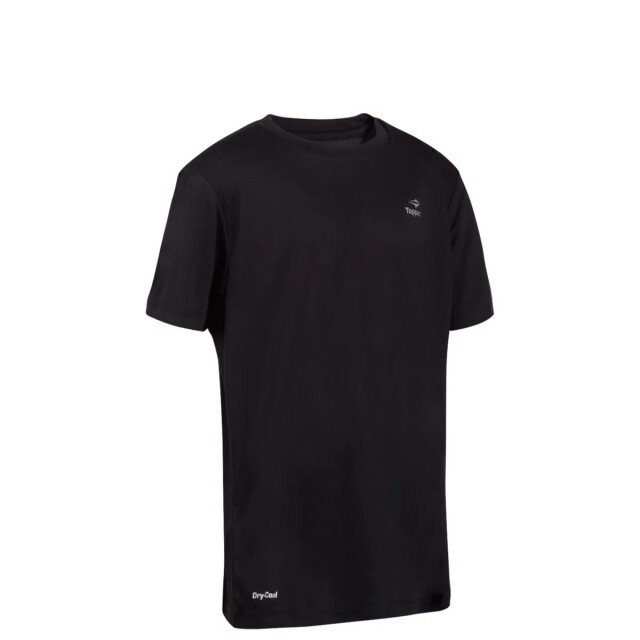 Remera Infantil Topper Basic Kids Negro