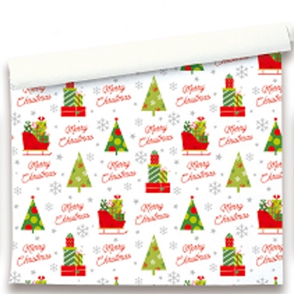 Papel de regalo navideño diseño 4