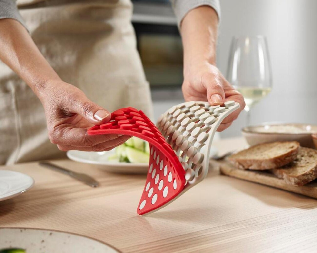 Set de 2 salvamanteles / posafuentes - Joseph Joseph Duo Spot-On™ Set de 2 salvamanteles / posafuentes - Joseph Joseph Duo Spot-On™