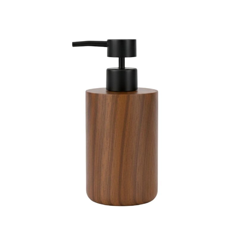 DISPENSADOR MADERA MARRON 200ML Unica