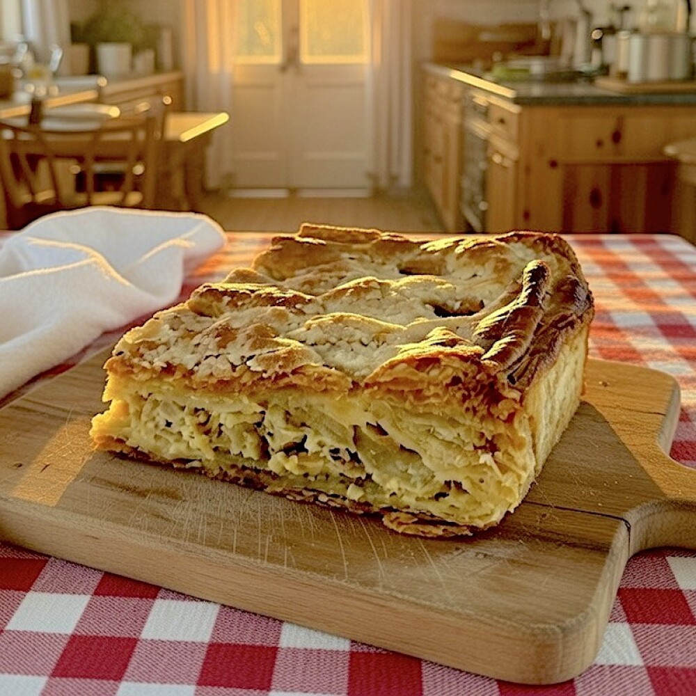 Tarta de Pollo y Manzana Porción