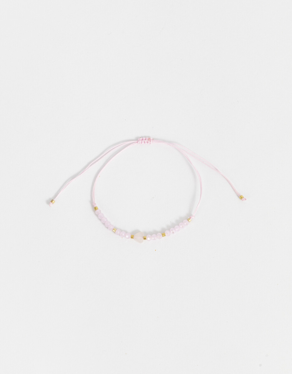 Pulsera Flexible Con Corazón 