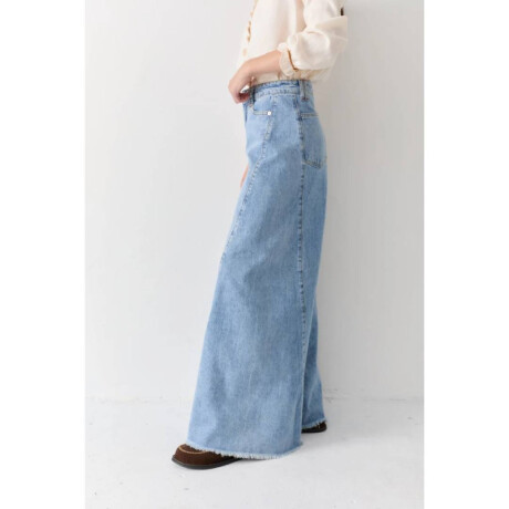 Jean Wide XL Celeste