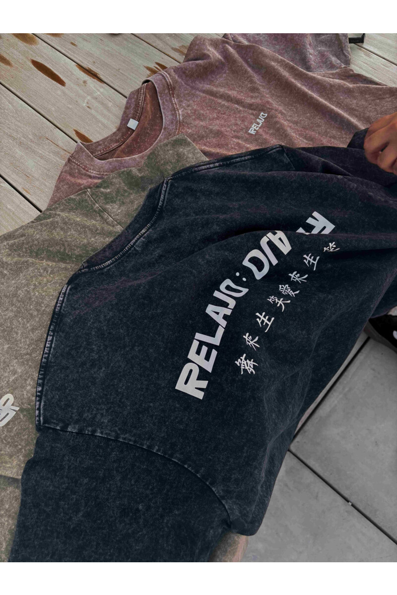 Remeron UK Negro Stone Wash