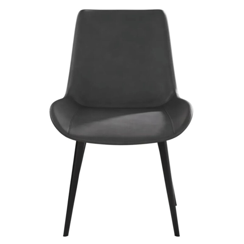 Juego de comedor mesa mármol + 4 sillas en ecocuero Gris