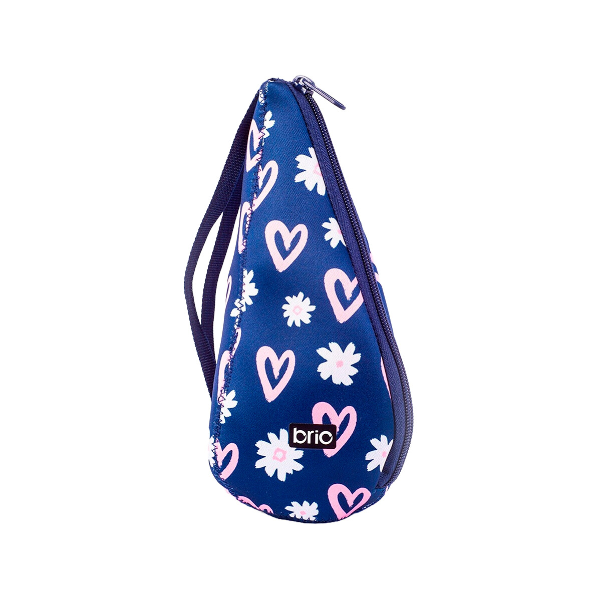 Funda Para Mate y Bombilla Matesa Brio Neopreno Con Cierre - Corazones 