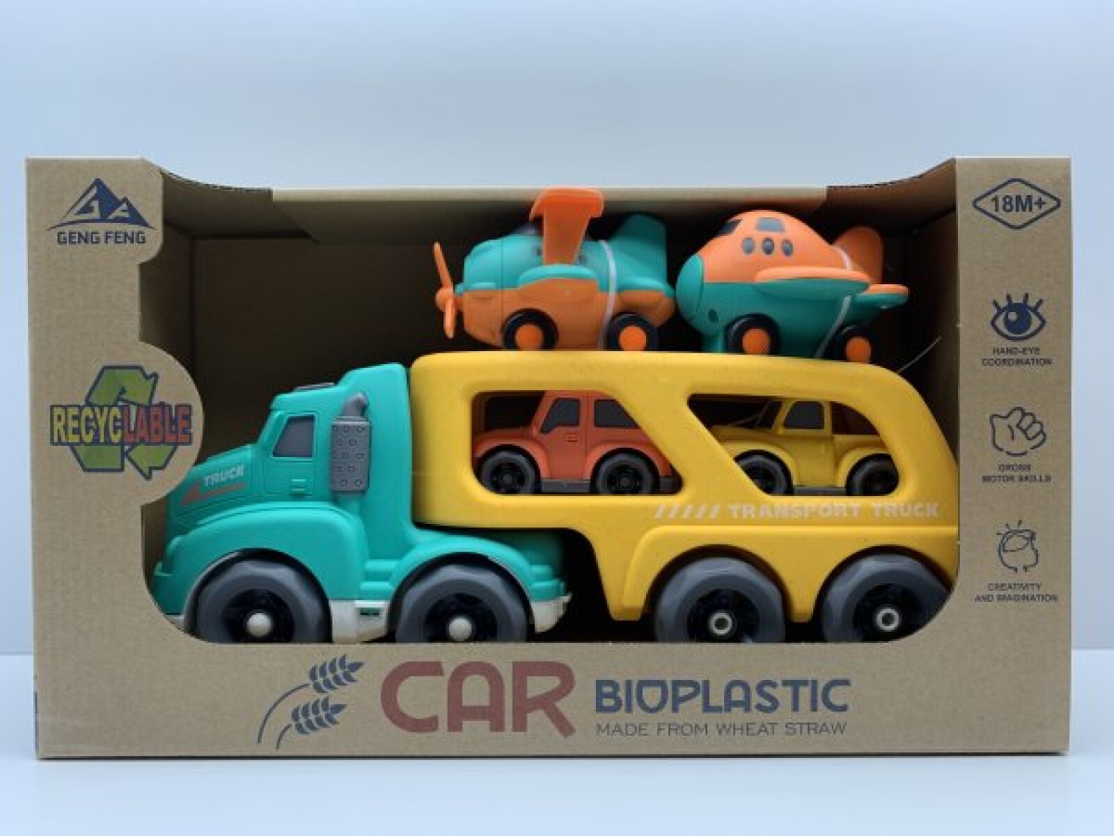 Camión Transportador de 4 Vehículos 
