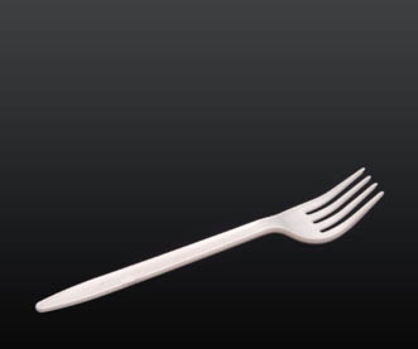 TENEDOR DESCARTABLE 16 CM BLANCO 