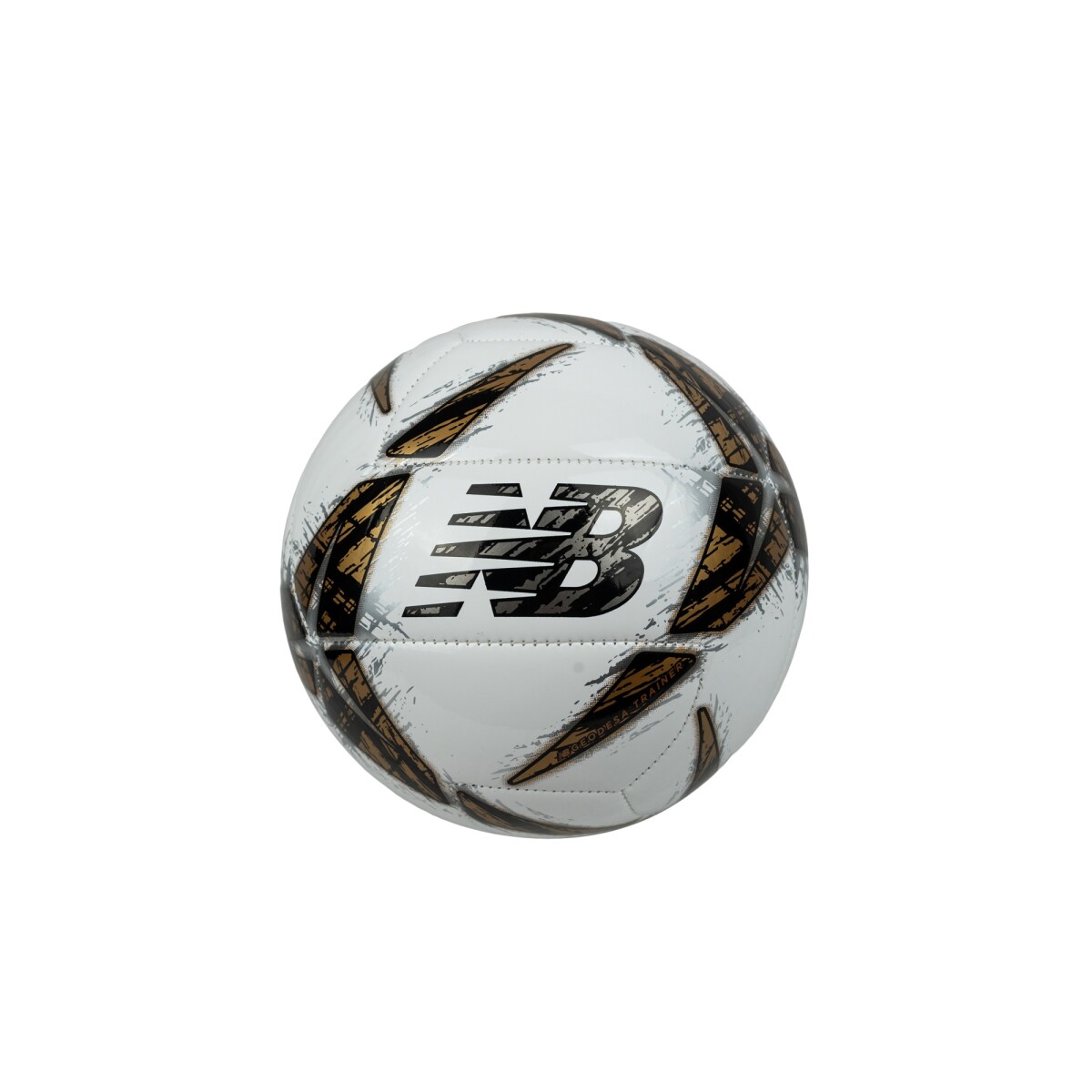 Pelota de Fútbol New Balance - GEODESA TRAIN -FB23305GWPP03 - WHITE/GOLD/BLACK 
