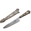 CUCHILLO CRIOLLO PLATA Y ORO 03 cccrpo03
