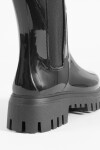 Botas de lluvia chunky negro