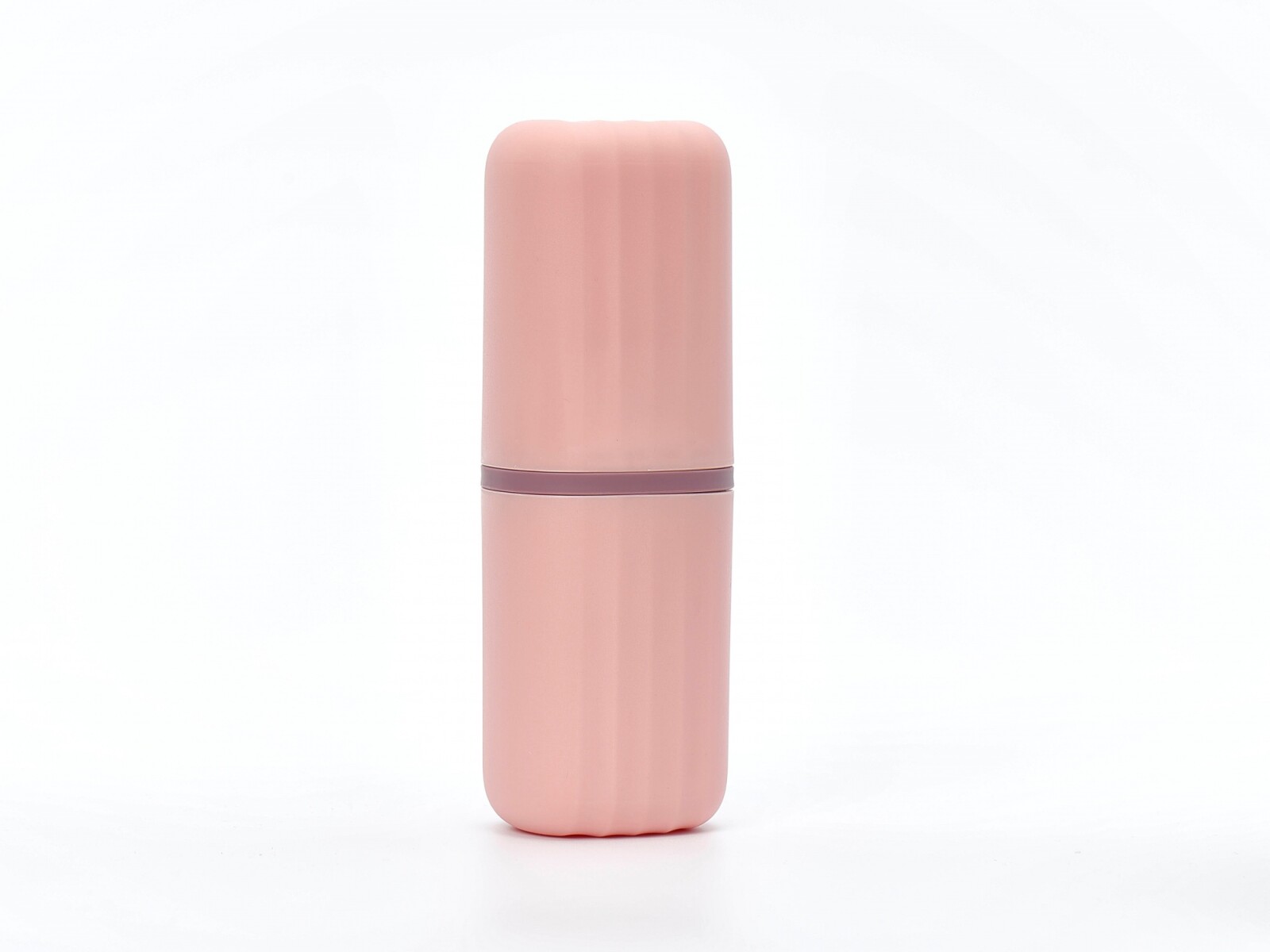 PORTACEPILLOS DE DIENTES DE VIAJE CON FUNDA (520 ML/ROSA) 