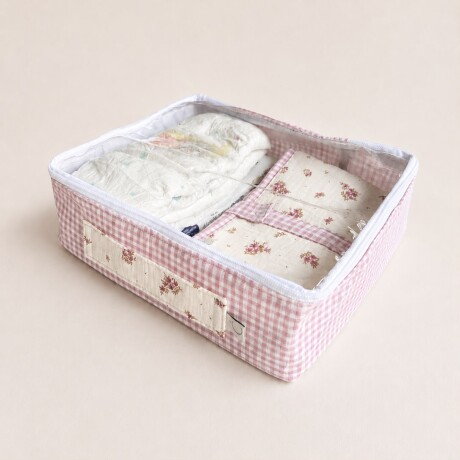 Organizador Storage Box S Hampton Rosa