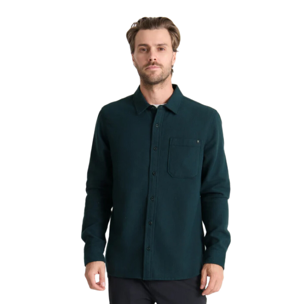Camisa ML Roark Crossroads Flannel - Verde 