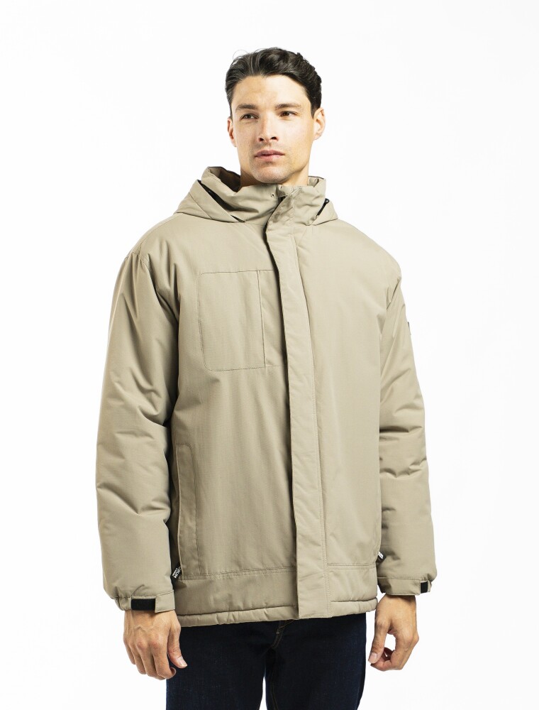 Campera Taslon Londres Camel