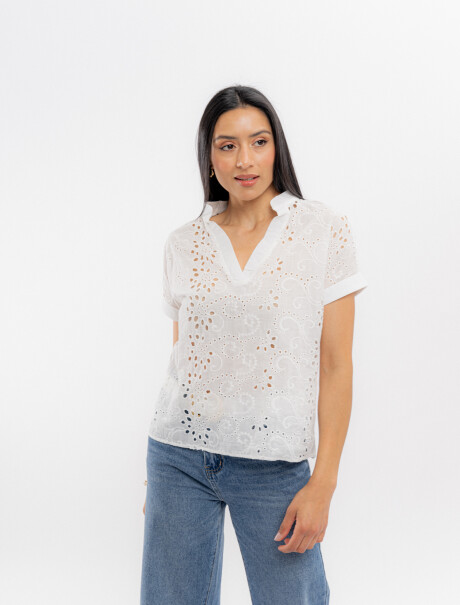 Blusa broderie Blusa broderie