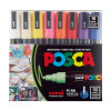 Marcadores Posca PC-5M 16 colores 1.8-2.5mm Marcadores Posca PC-5M 16 colores 1.8-2.5mm
